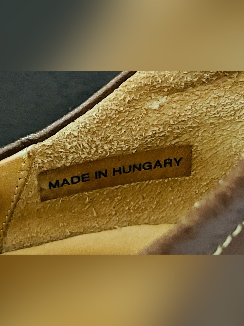 Think! Brown Leather Mary Jane Flats EU 44 US 13 Artisan Comfort Shoes- EUC - Picture 13 of 15